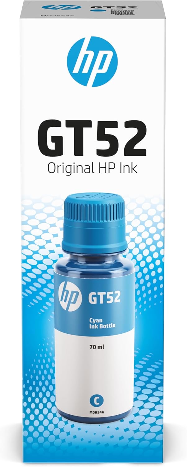 Buy M0H54AE HP GT52 Cyan Original Ink Bottle