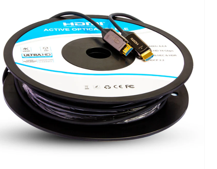 Buy Mowsil AOC-FIBER  HDMI True4K 60Hz 2.0 Cable 15Mtr MOAC15