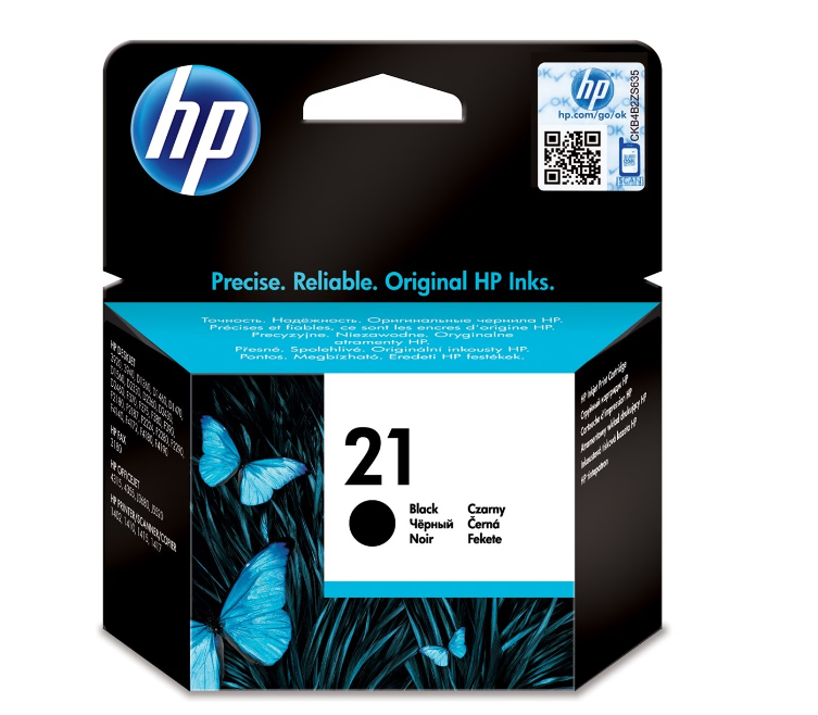Buy C9351AE HP 21 Black Original Ink Cartridge