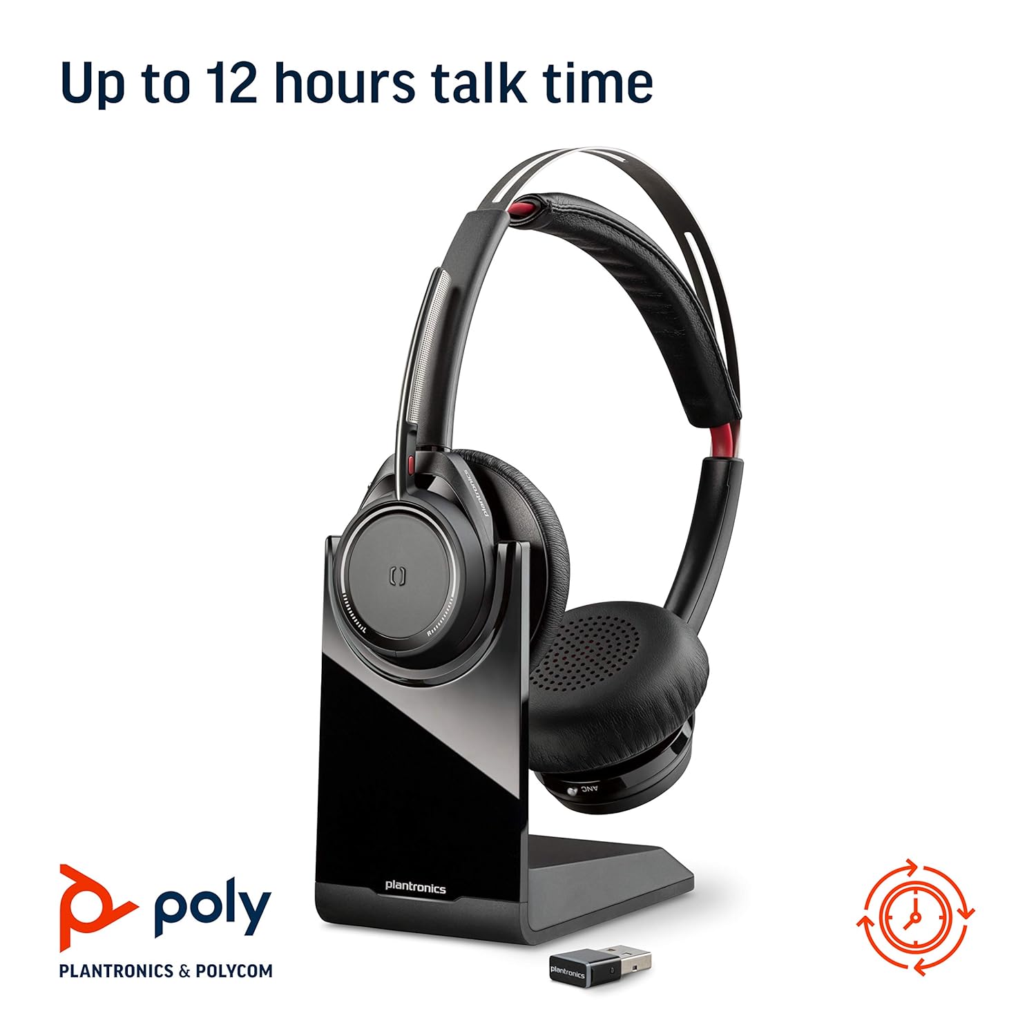 Buy 202652-102 Poly, Voyager Focus B825 UC, Stereo, MS w/stand,