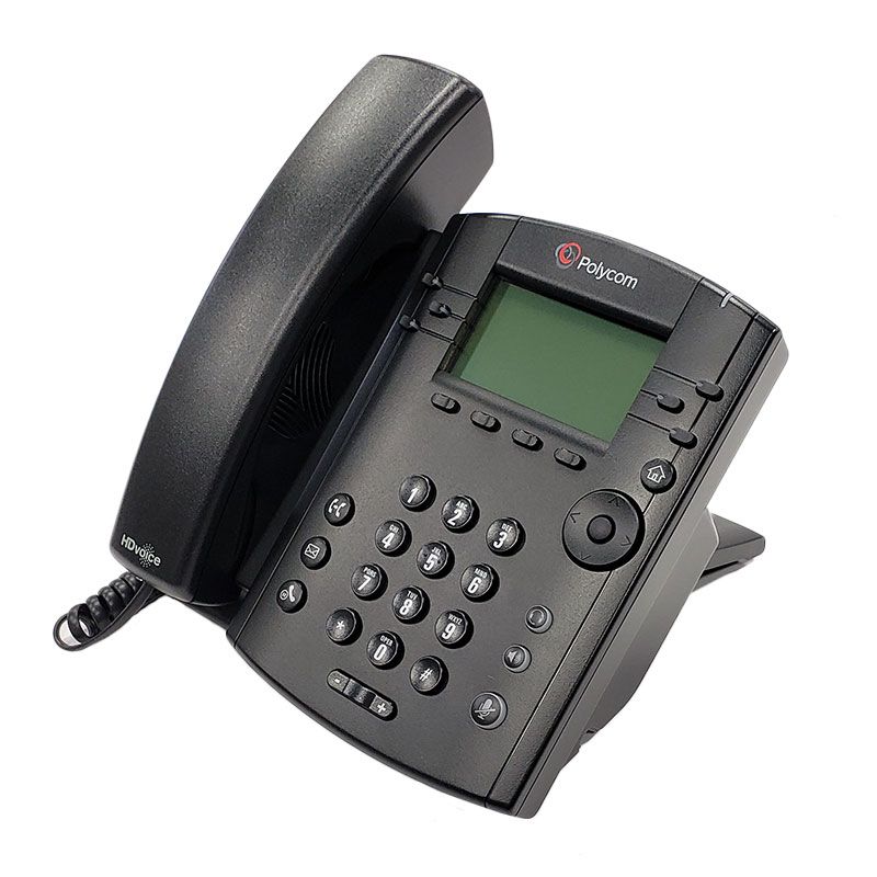 Buy 2200-48350-019-B Polycom VVX311 Wired handset 6lines LCD Black - SFB