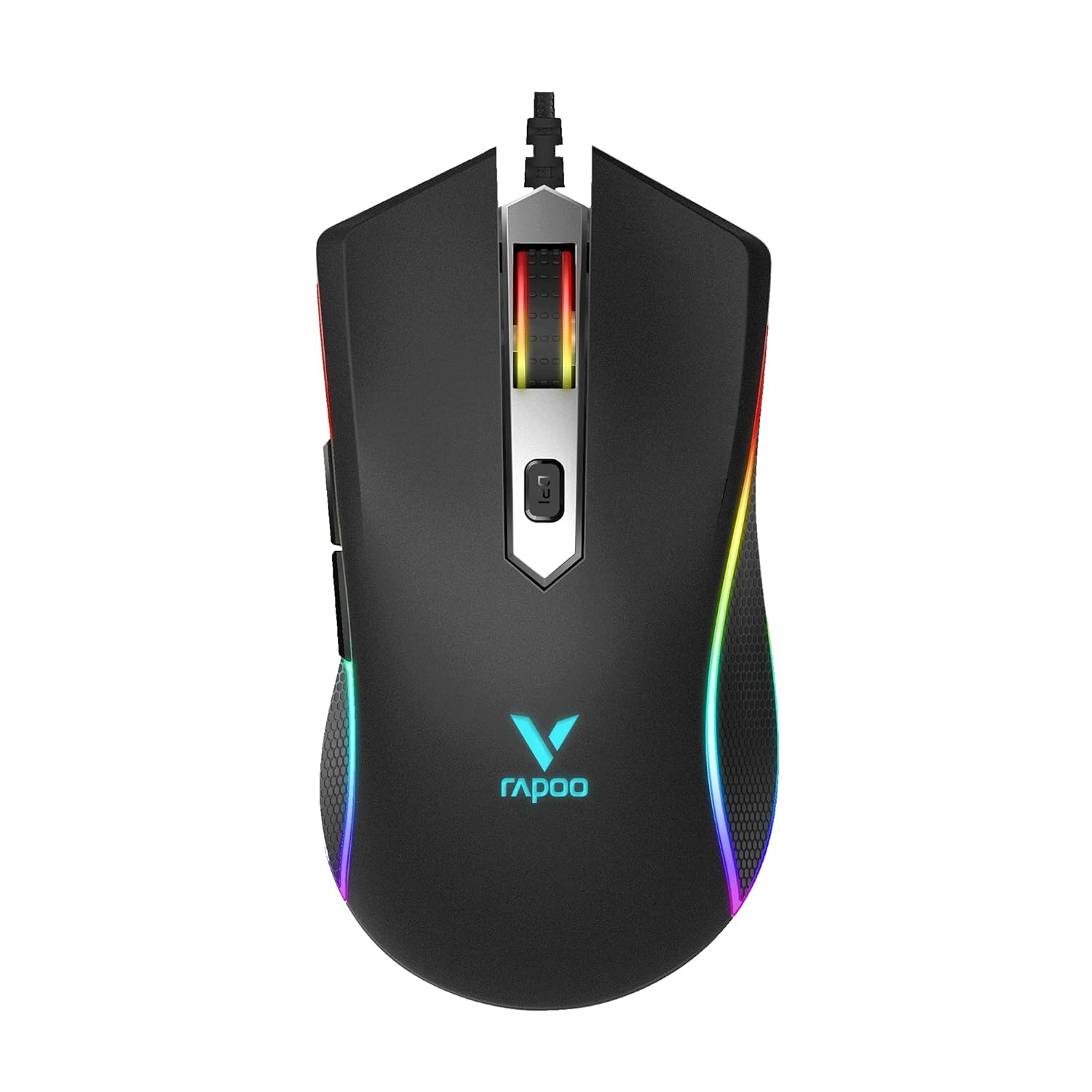 Buy RAPOO VPRO V280 GAMING MOUSE WIRED MULTI COLOR LED - BLACK