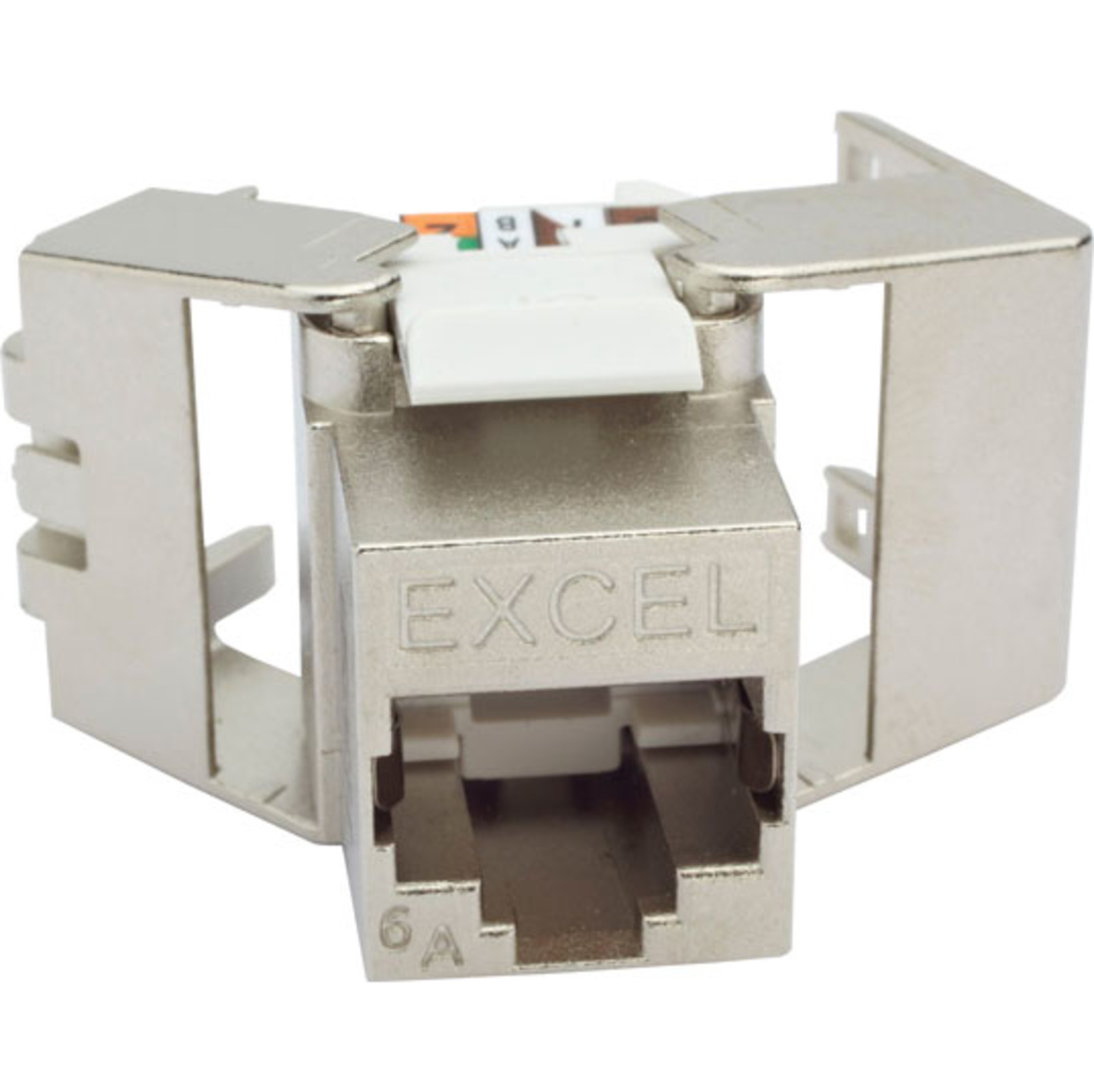 Buy 100-181-24  EXCEL CAT6a LOW PROFILE SCRND KEYSTONE JACK T LESS PK24
