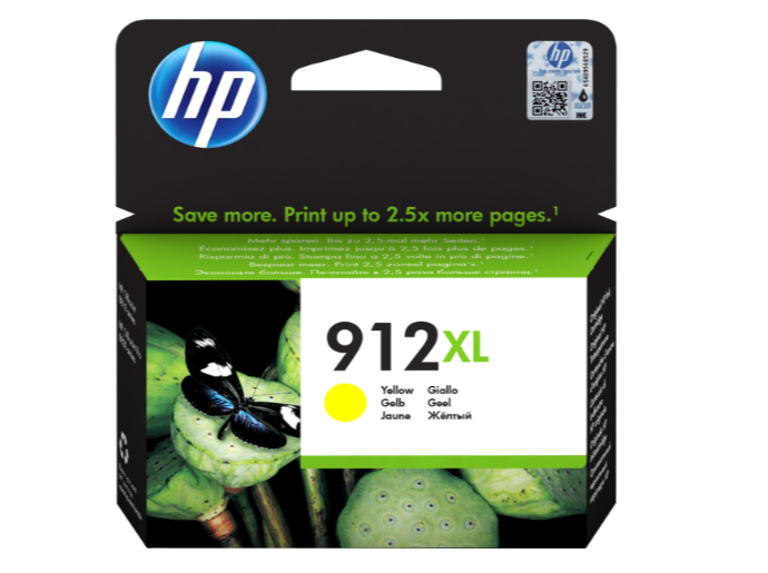 Buy 3YL83AE HP 912XL High Yield Yellow Original Ink Cartridge