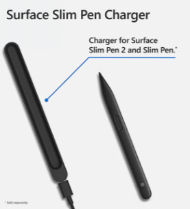 Buy Microsoft Surface Slim Pen Charger Black 8X2-00005