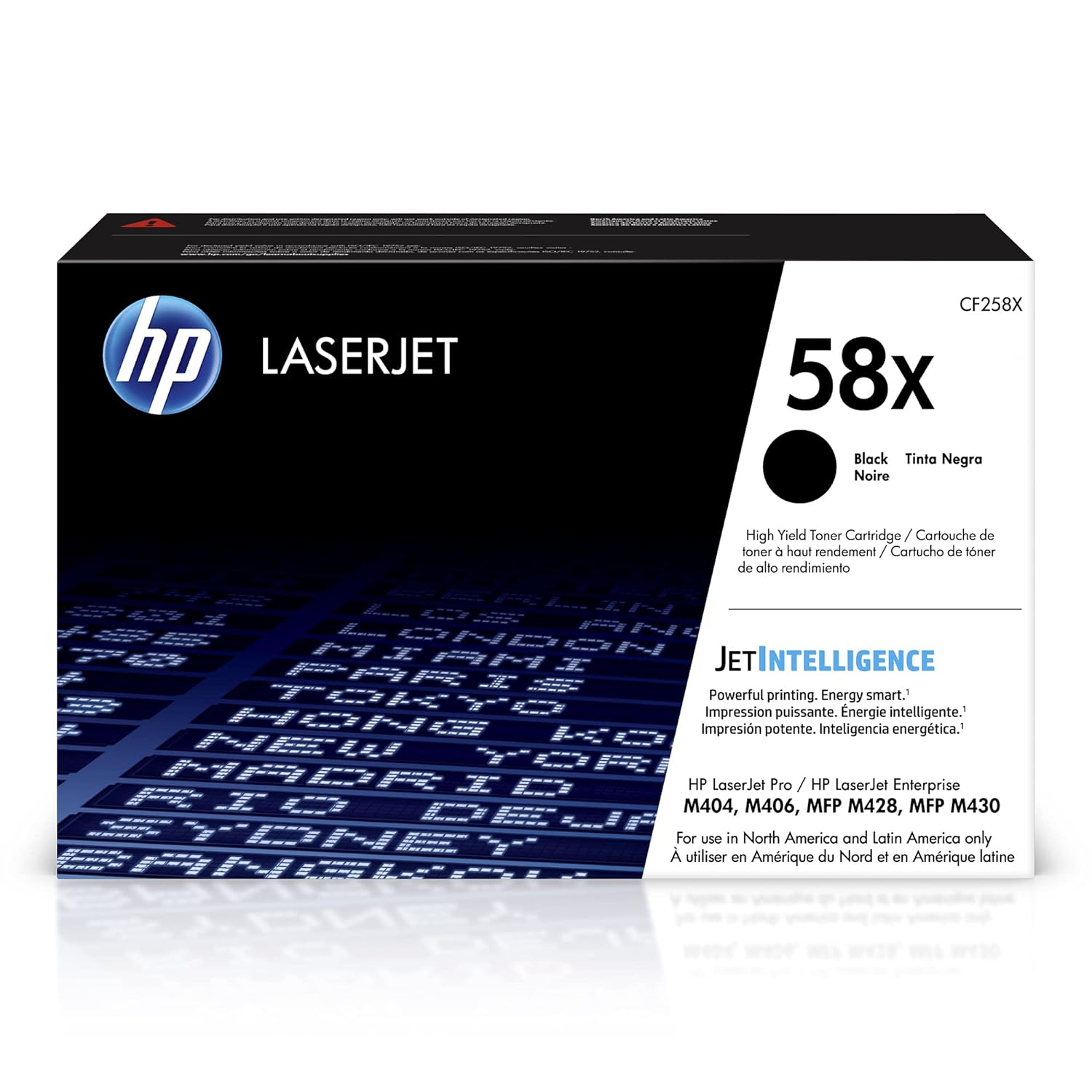 Buy CF258X HP 58X - High Capacity - black - original - LaserJet - toner cartridge (CF258X)