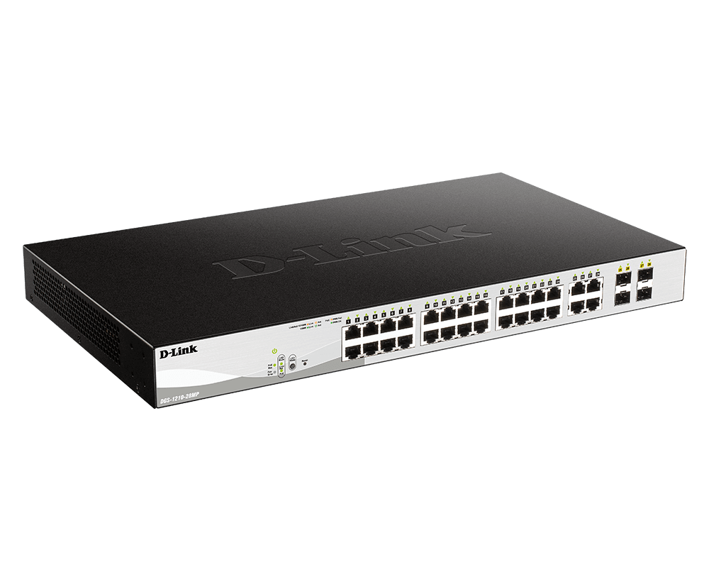 Buy DGS-1210-52MP D-Link 48-Port Gigabit Smart Managed PoE+ Switch (370 Watt PoE Budget) with 4 Combo SF