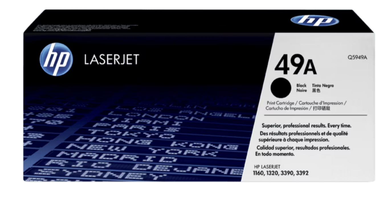 Buy Q5949A HP 49A Black Original LaserJet Toner Cartridge