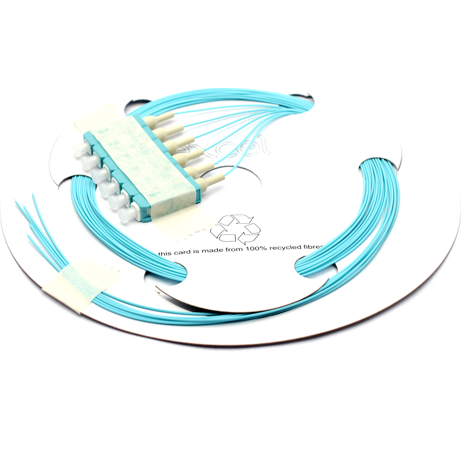 Buy 200-644 Enbeam Fibre Pigtail OM3 50/125 SC/UPC Aqua 12-pack - 1m