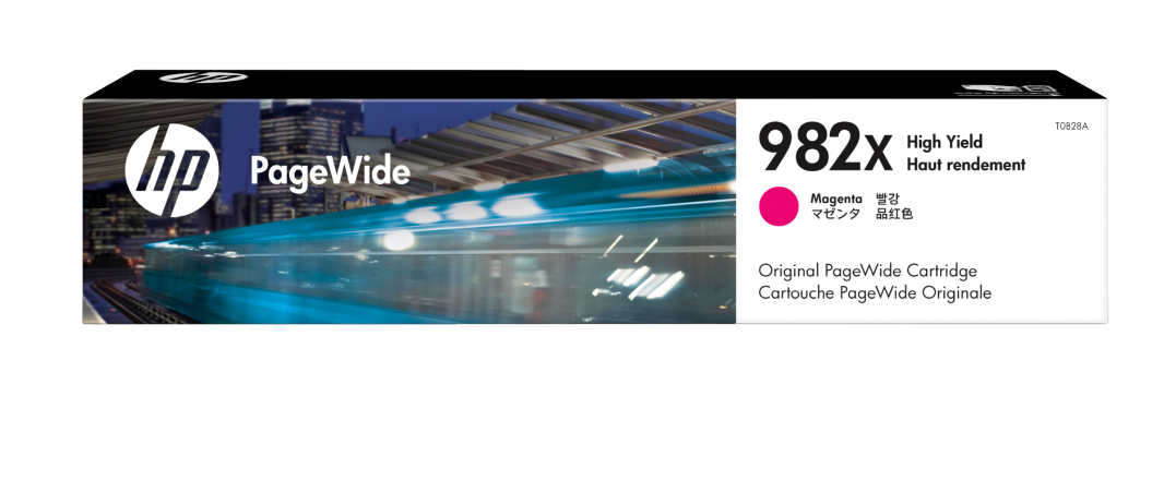 Buy T0B28A  HP 982X High Yield Magenta Original PageWide Cartridge