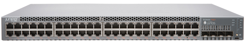 Buy EX3400-24T-TAA Juniper Networks EX Series EX3400-24T - switch - 24 ports - managed - rack-mountable - TAA Compliant