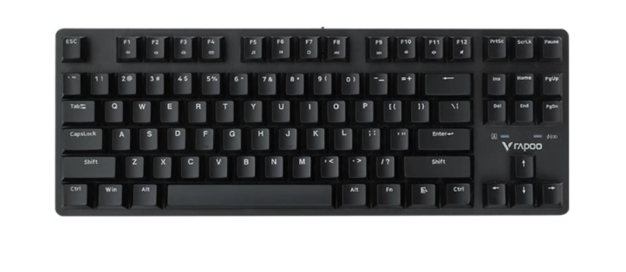 Buy RAPOO VPRO V500PRO-87 MULTI-MODE 2.4GHZ BACKLIT MECHANICAL GAMING KEYBOARD