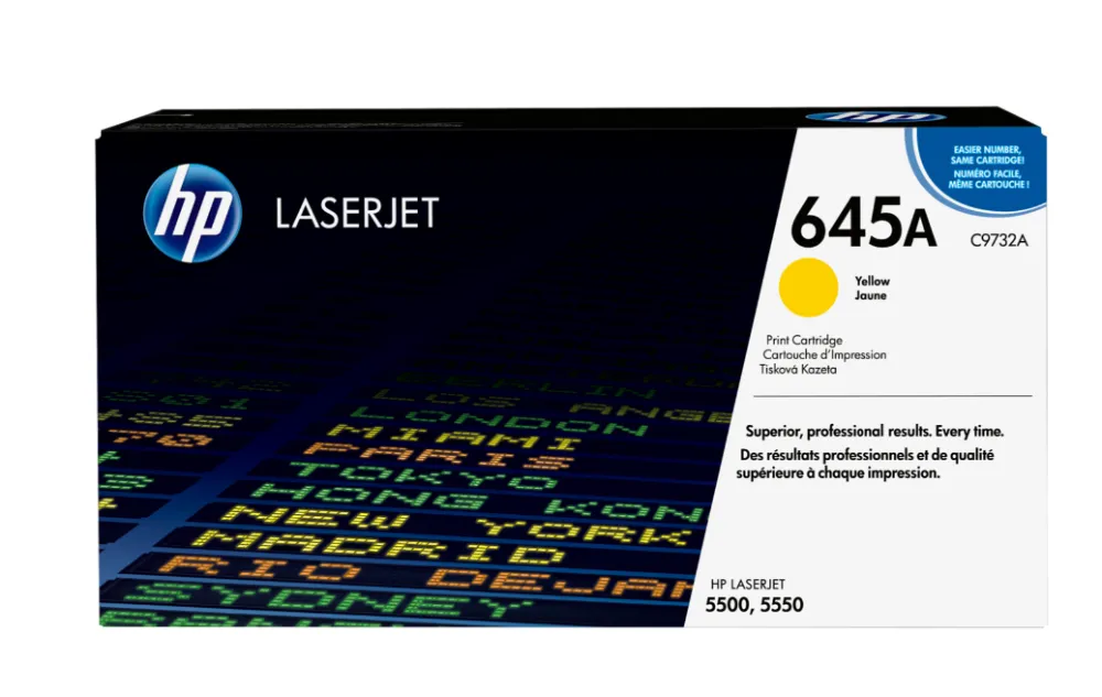 Buy HP C9732AC Yellow Contractual LaserJet Toner Cartridge