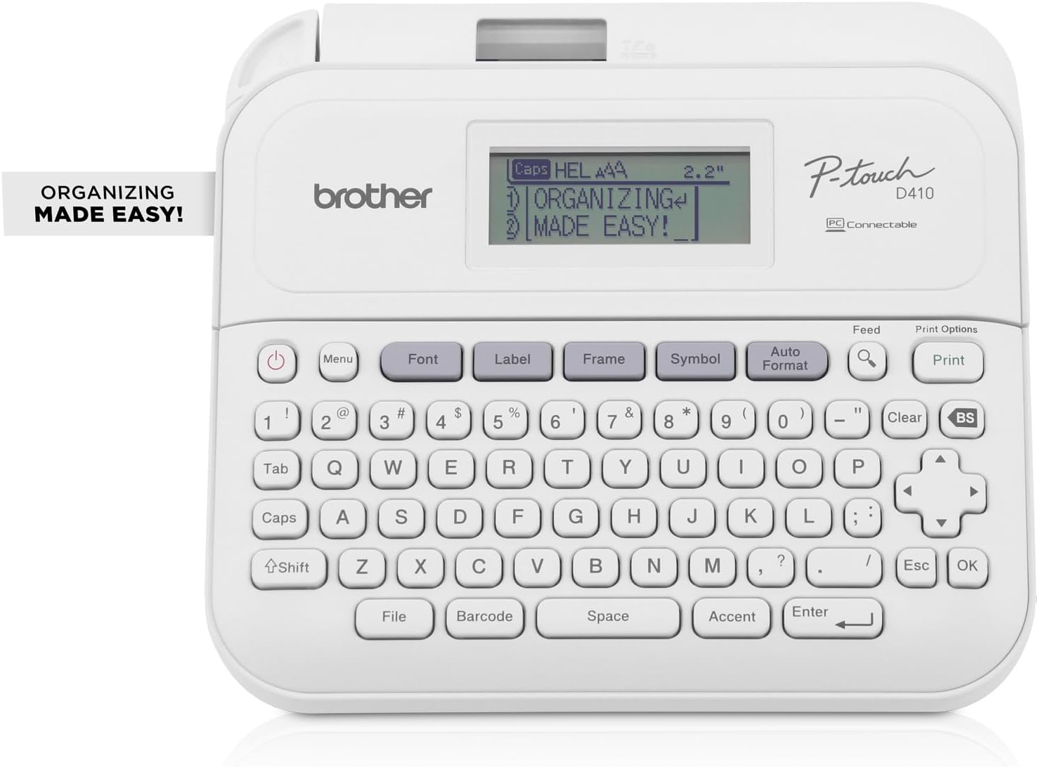 Buy Brother Desktop PC Connectable Label Printer PT-D410
