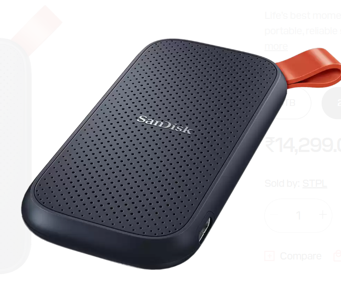 Buy SanDisk Extreme PRO Portable SSD - 4TB SDSSDE81-4T00-G25