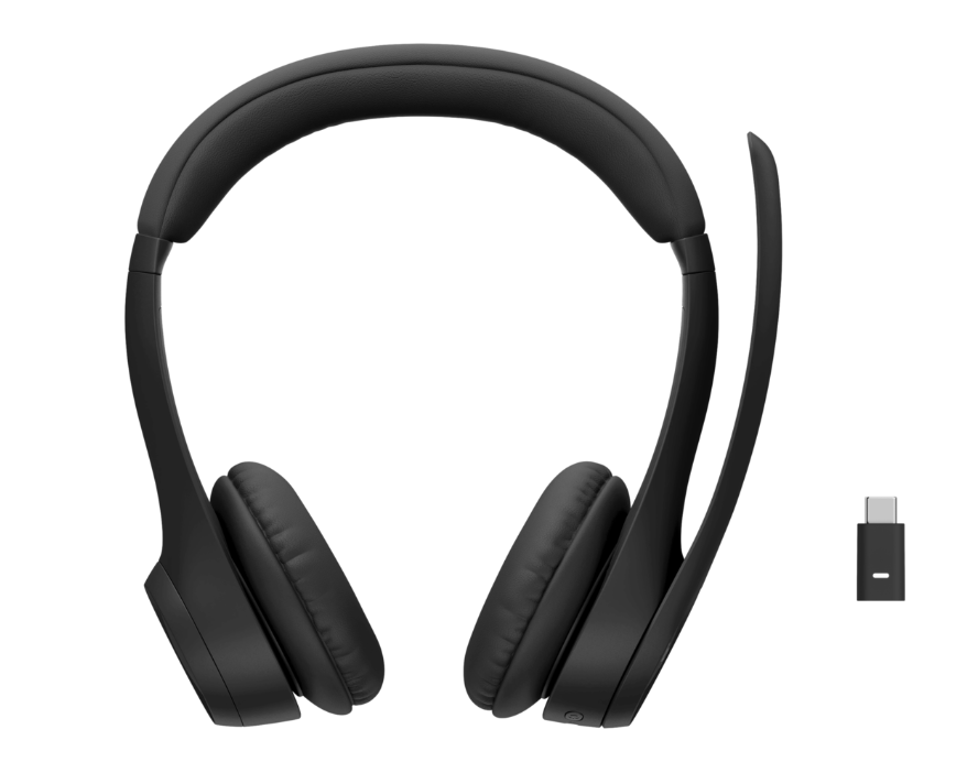 Buy Logitech Zone 305 Wireless Headset With Noise Cancelling Mic Black 981-001453