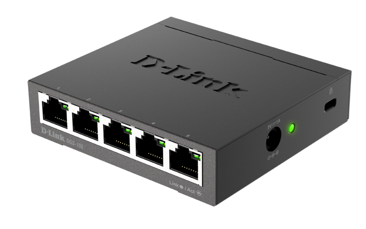 Buy D-Link 5 Port Gigabyte Switch DGS105D