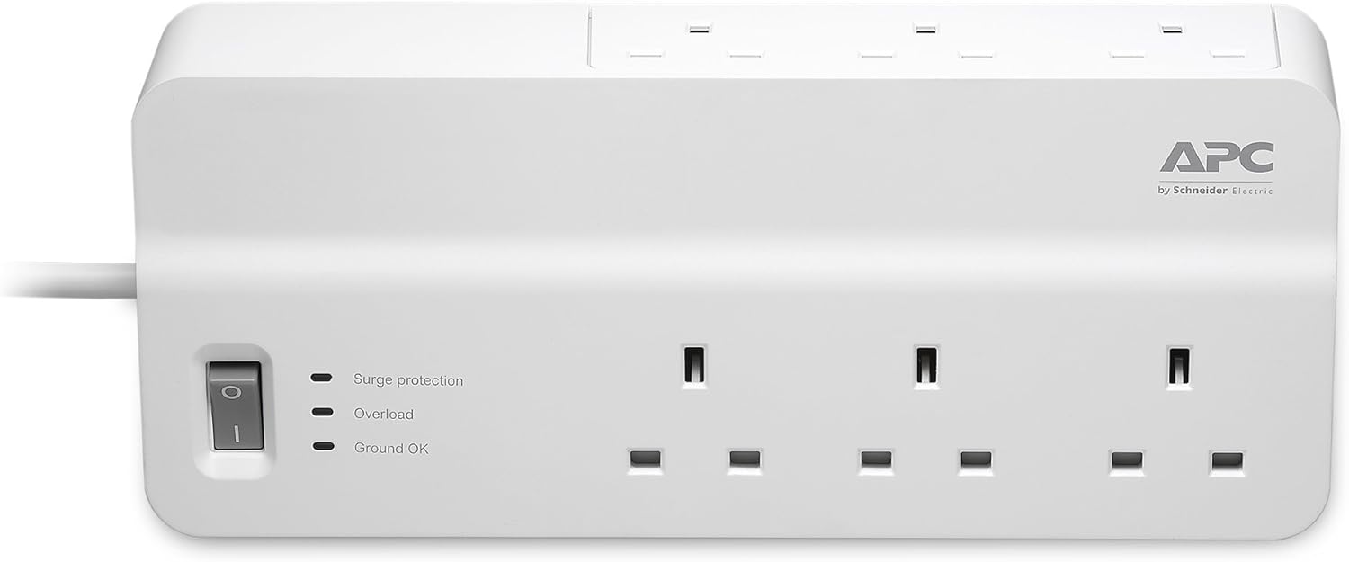Buy PM6-UK APC Essential SurgeArrest 6 outlets 230V UK