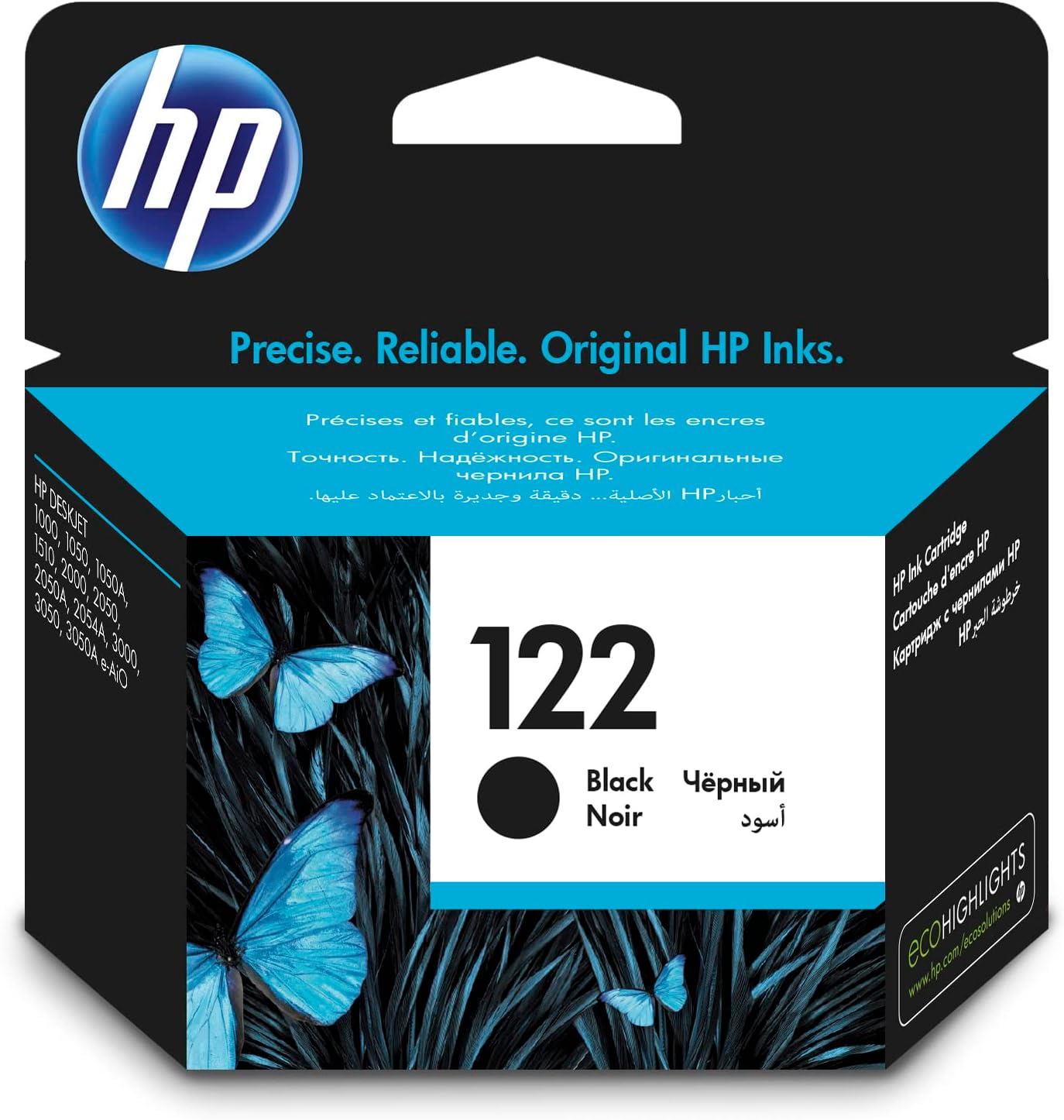 Buy CH561HK HP 122 Black Original Ink Cartridge