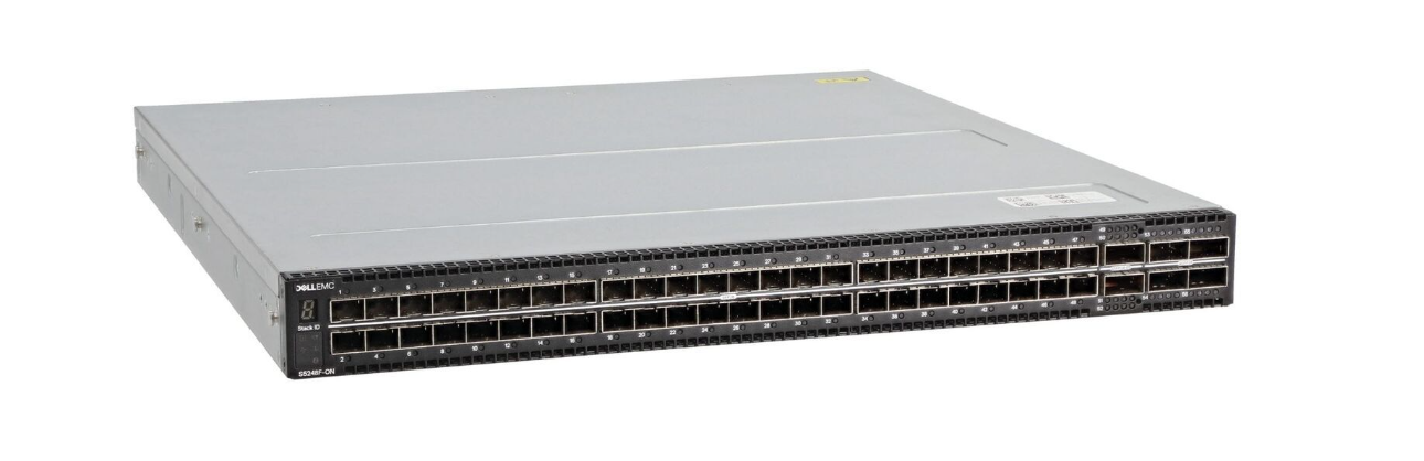 Buy Dell S5248F-ON Switch - 48x25GbE, 4x100GbE QSFP28, 2x100GbE QSFP-DD