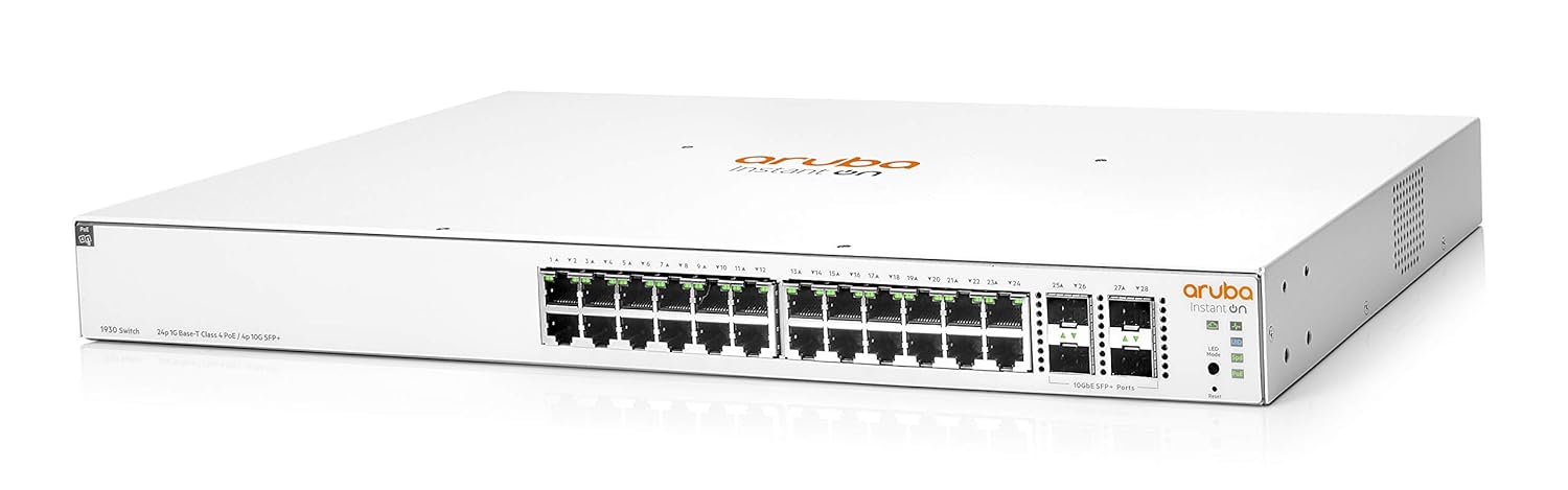 Buy JL683A Aruba Instant On 1930 24G Class4 PoE 4SFP/SFP+ 195W Switch