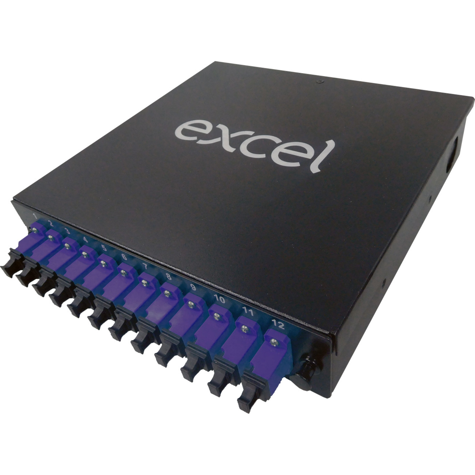 Buy 208-218 Enbeam 12 LC Dplx MM (Violet) din rail box