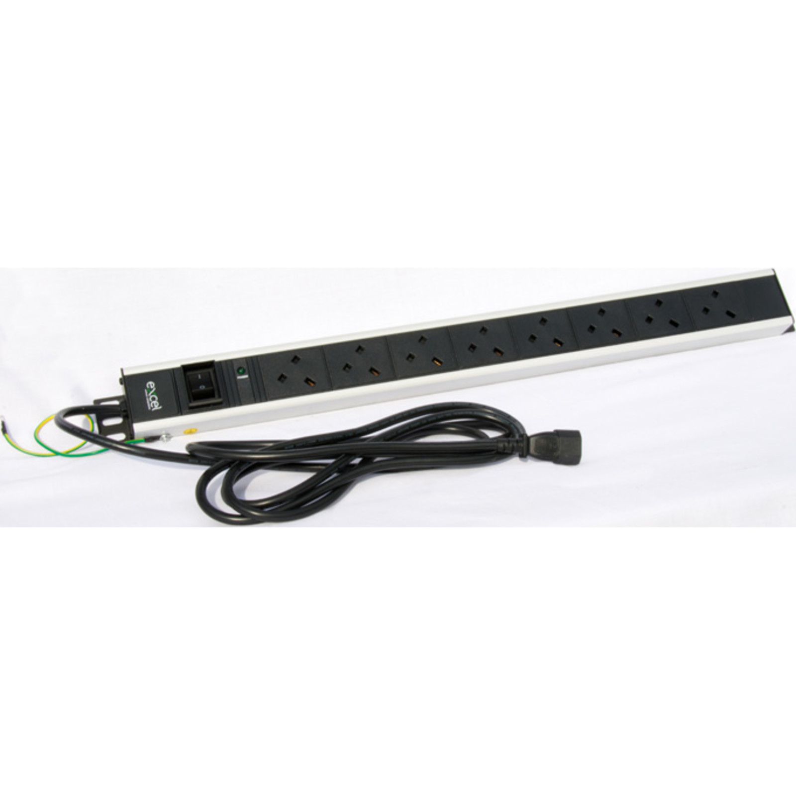 Buy D16-12-EXL EXCEL 12-WAY SWITCHED POWER STRIP VERTICAL 16AMP