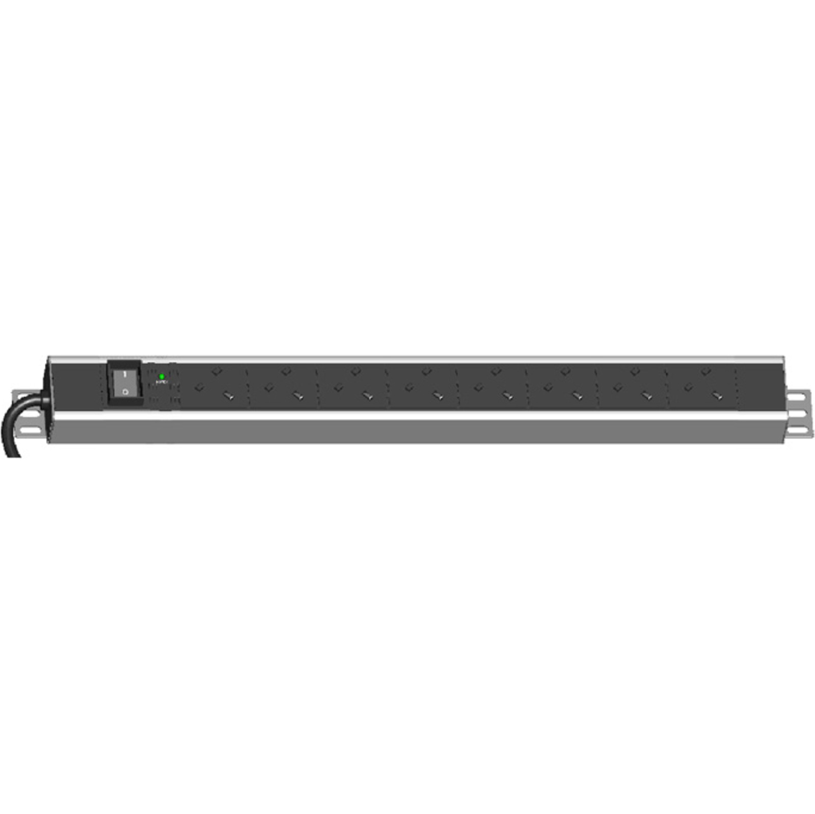 Buy D16-12-EXL EXCEL 12-WAY SWITCHED POWER STRIP VERTICAL 16AMP