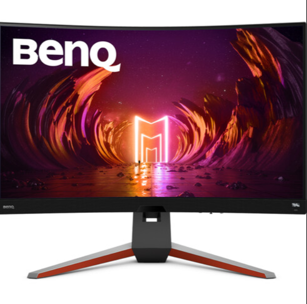 BenQ LED Gaming Monitor Curved MOBIUZ EX3210R 31.5 QHD IPS, 2K,165Hz, 1MS, HDRi, 1000R 9H.LKALB.QBP