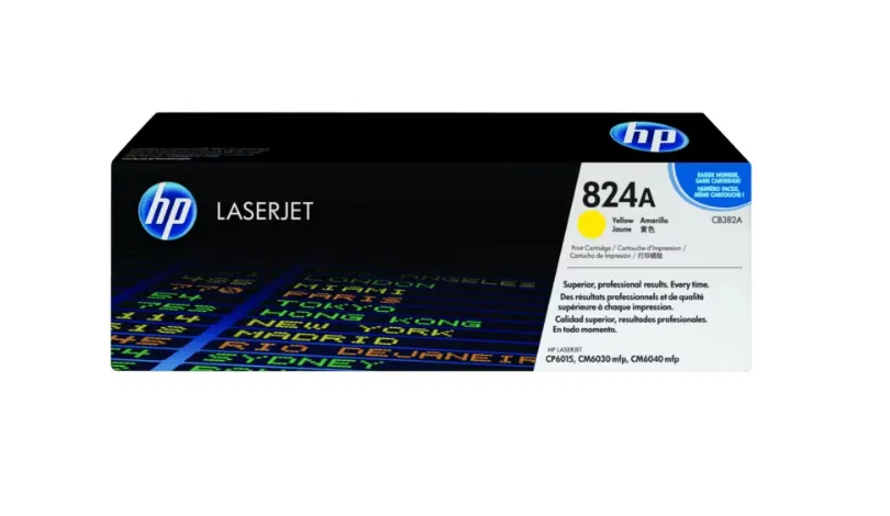 Buy HP CB382A 823A Yellow Original LaserJet Toner Cartridge