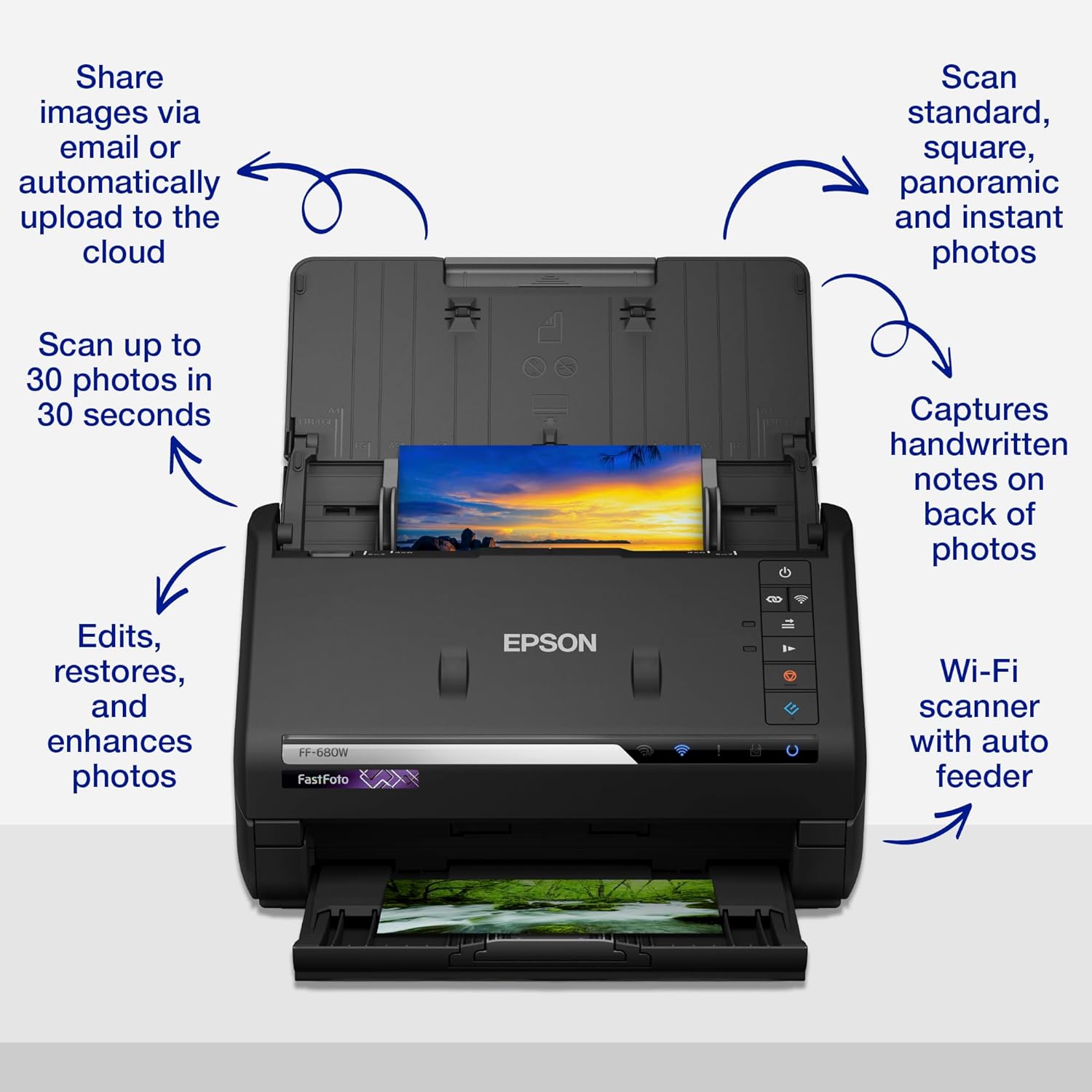 Buy B11B237401DA EPSON FASTFOTO FF-680W SCANNER