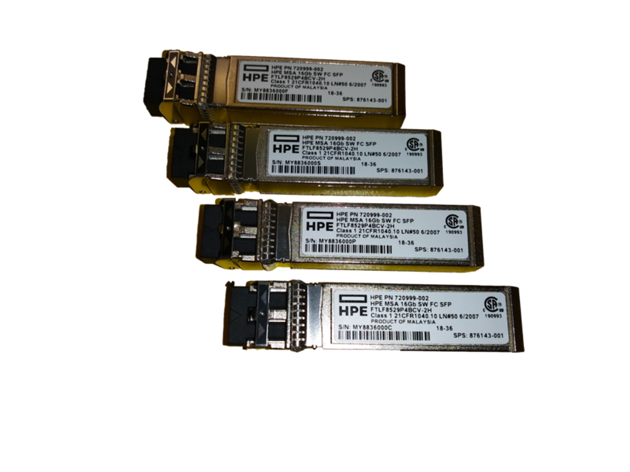 Buy 876143-001 HPE MSA 16GB SHORT WAVE FIBRE CHANNEL SFP TRANSCEIVER