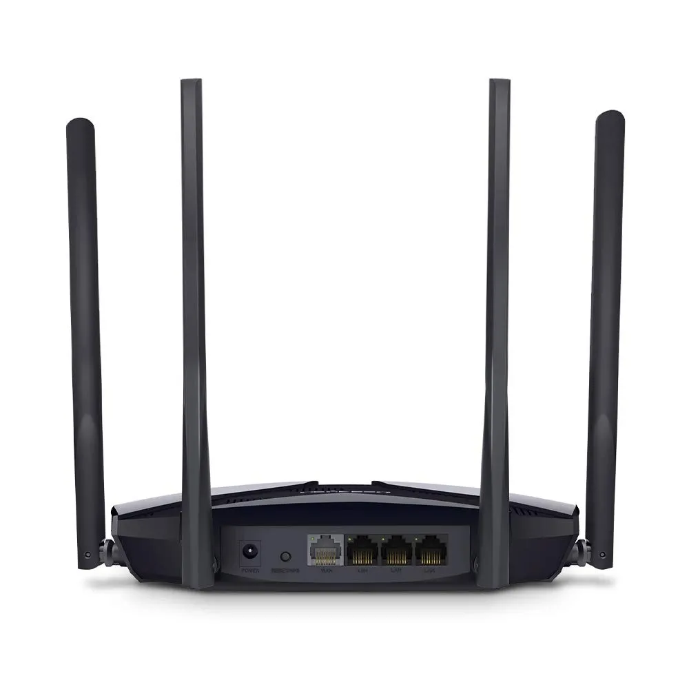 Buy Mercusys MR80X WiFi 6 AX3000 Dual-Band Router Qualcomm Dual-Core CPU