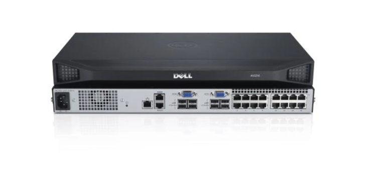 Buy DELL DAV2216-G01 16-Port Analog, Upgradable to Digital KVM Switch with 2 Local Users, 1 Power Supply