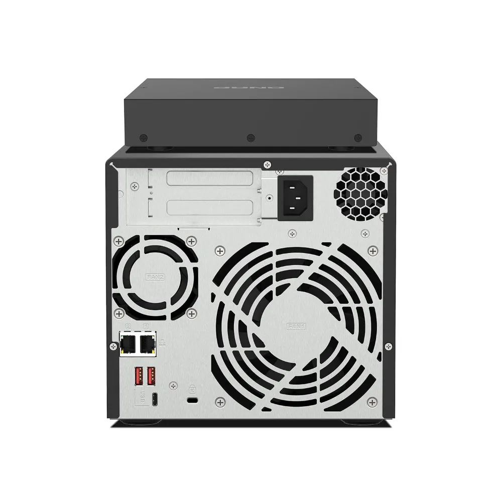 Buy QNAP TS-473A-SW5T 4-Bay NAS Enclosure with QSW-1105-5T 2.5GbE Switch AMD Ryzen Quad-Core NAS