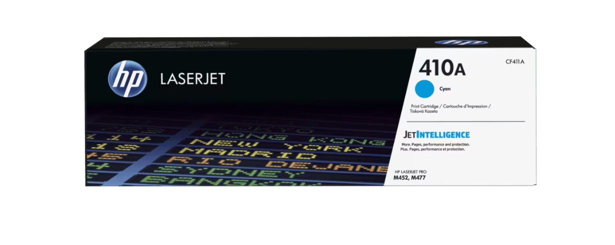 Buy CF411A HP 410A Cyan Original LaserJet Toner Cartridge