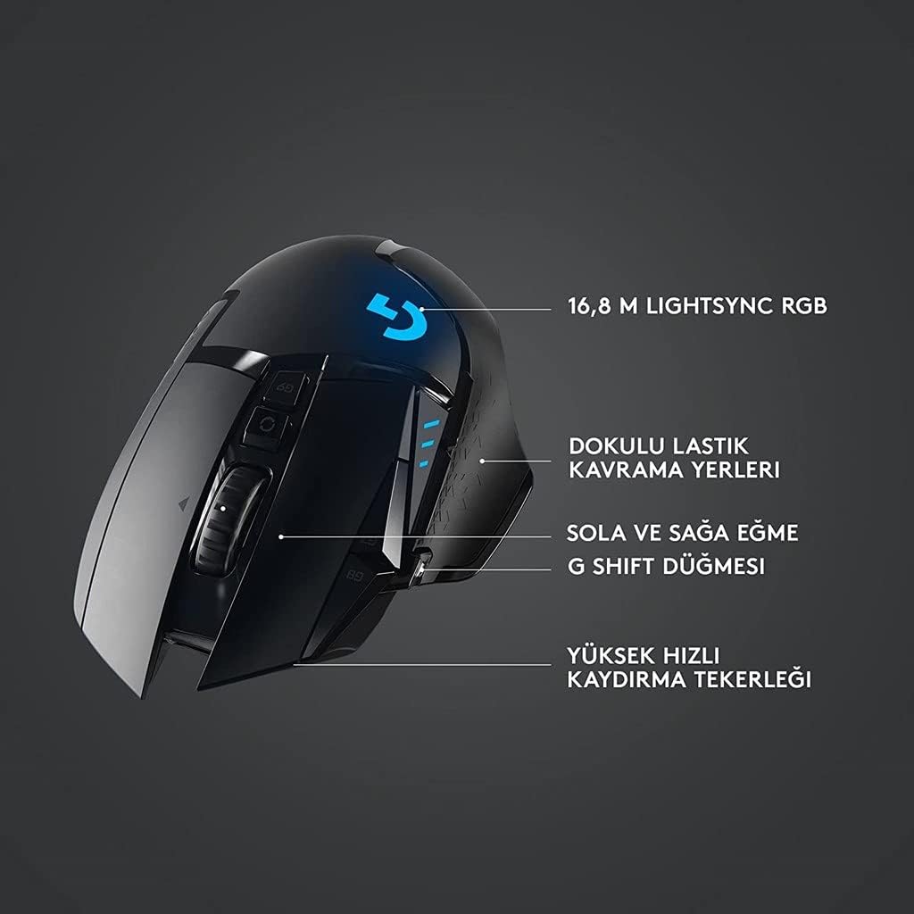 Buy Logitech G502 LIGHTSPD Wireles GamMouse EWR2-934 910-005568