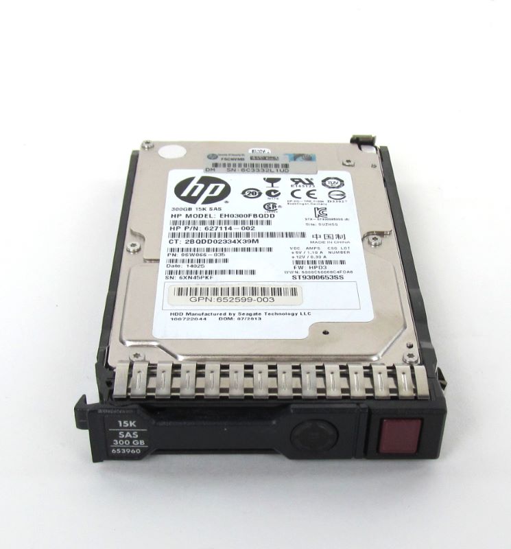 Buy 652611-B21 HP 300GB 6G SAS 15K Rpm SFF (2.5-inch) SC Enterprise Hard Drive