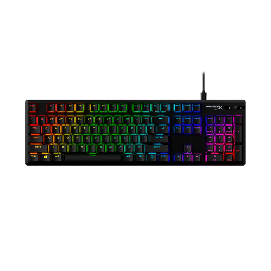 Buy HyperX Alloy Origins PBT HX Red - Mechanical Gaming Keyboard Arabic