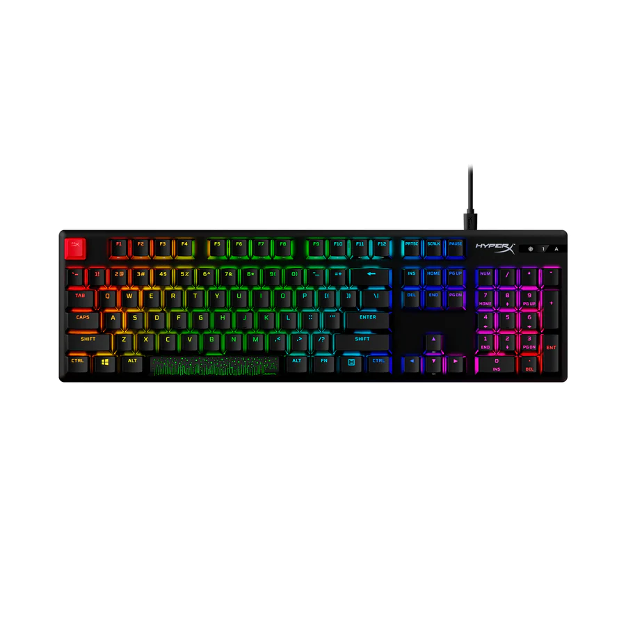 Buy HyperX Alloy Origins PBT HX Red - Mechanical Gaming Keyboard Arabic
