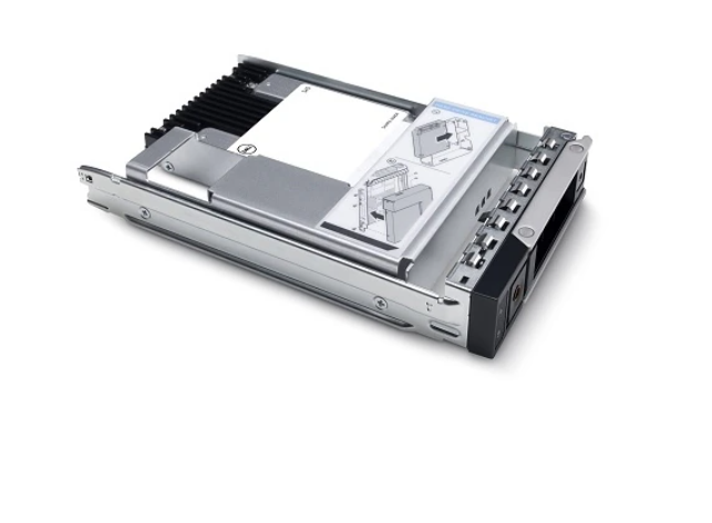 345-BEBH 480GB SSD SATA Read Intensive 6Gbps 512e 2.5in with 3.5in HYB CARR, CusKit