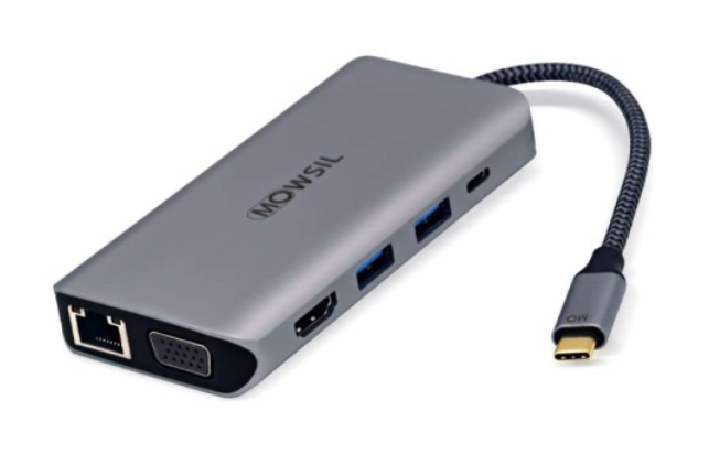 Buy Mowsil USB C 10-in-1 Adapter Hub Type C MOCHB10