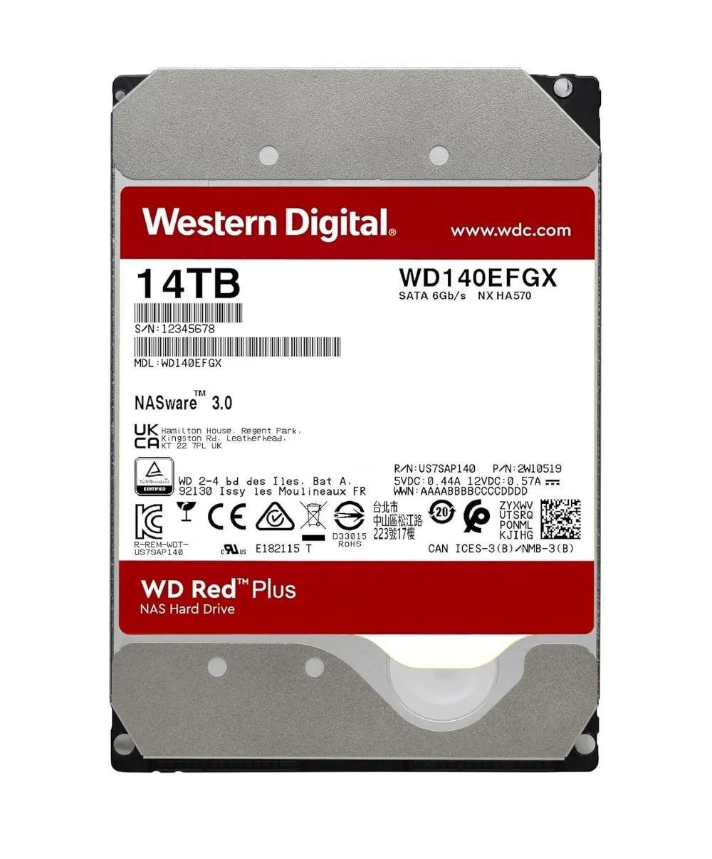 Buy WD 14TB Red Plus SATA III 3.5