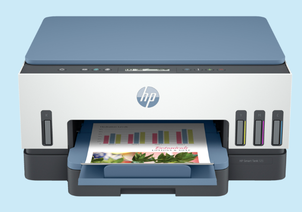 Buy 28B51A HP Smart Tank 725 AiO Blue