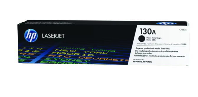 Buy HP 130A Black Original LaserJet Toner Cartridge CF350A