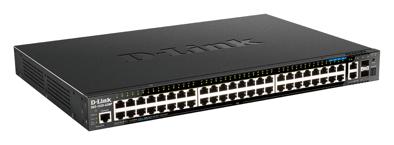 Buy DGS-1520-28MP D-Link 28-Port Layer 3 Stackable Smart Managed Switch