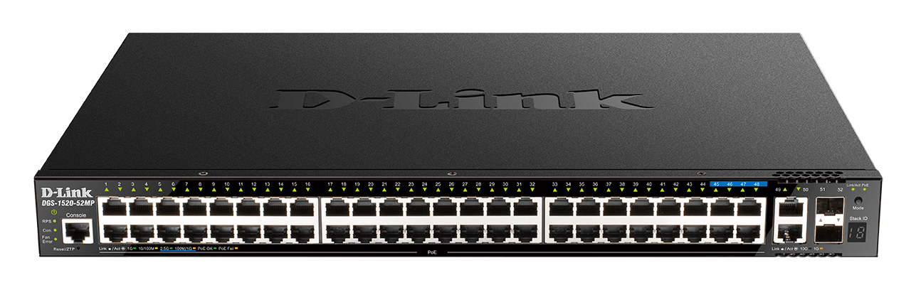 Buy DGS-1520-28MP D-Link 28-Port Layer 3 Stackable Smart Managed Switch