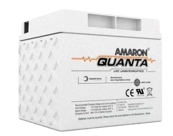 Buy Amaron Quanta Lead Acid Battery, 12AL034, 12VDC, 34Ah