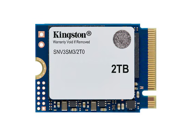 Buy Kingston 2TB NV3 M.2 2230 6000MB/s, 4000MB/s PCIe 4.0 NVMe SSD SNV3SM3/2T0