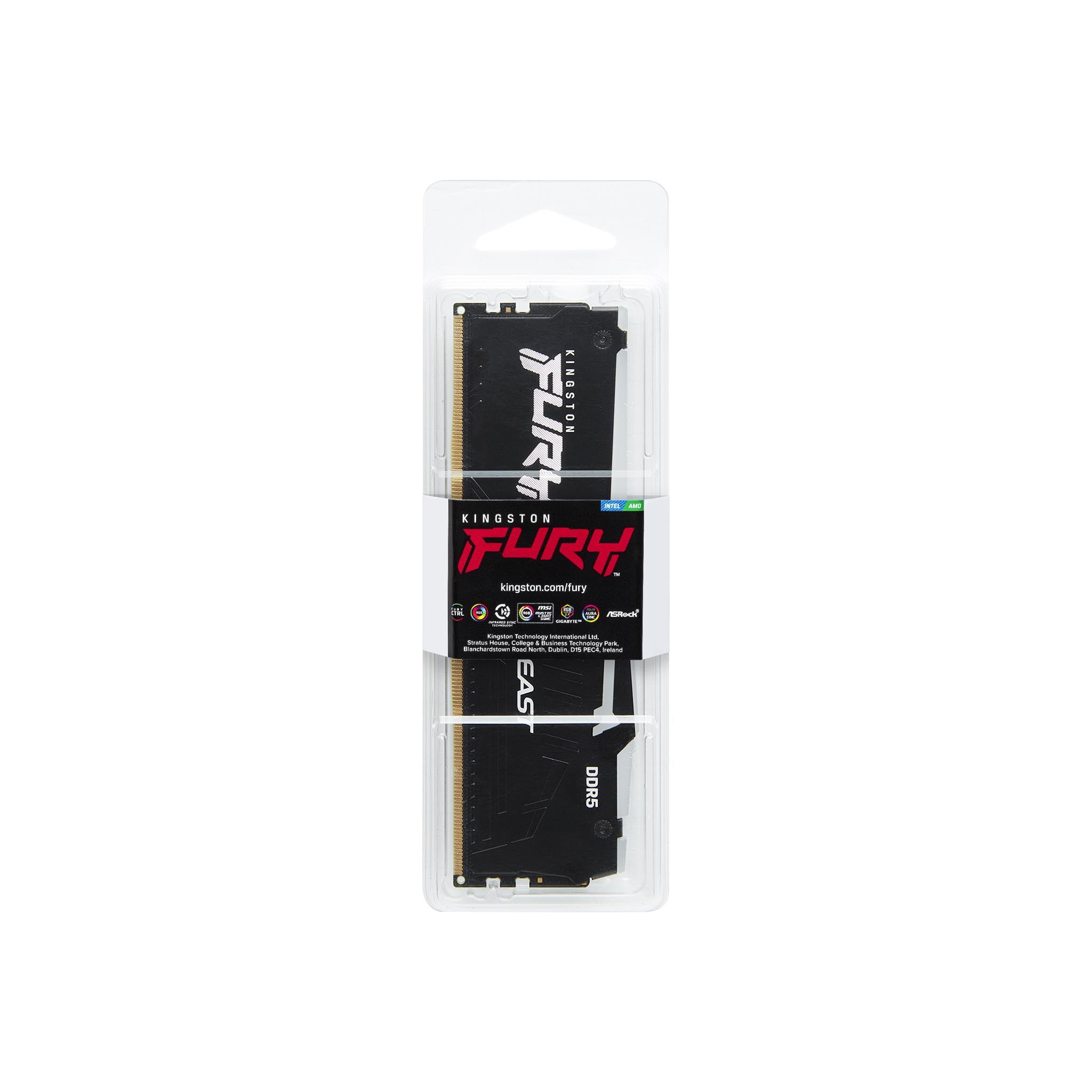 Buy 16GB 4800MT/s DDR5 CL38 DIMM FURY Beast RGB PnP